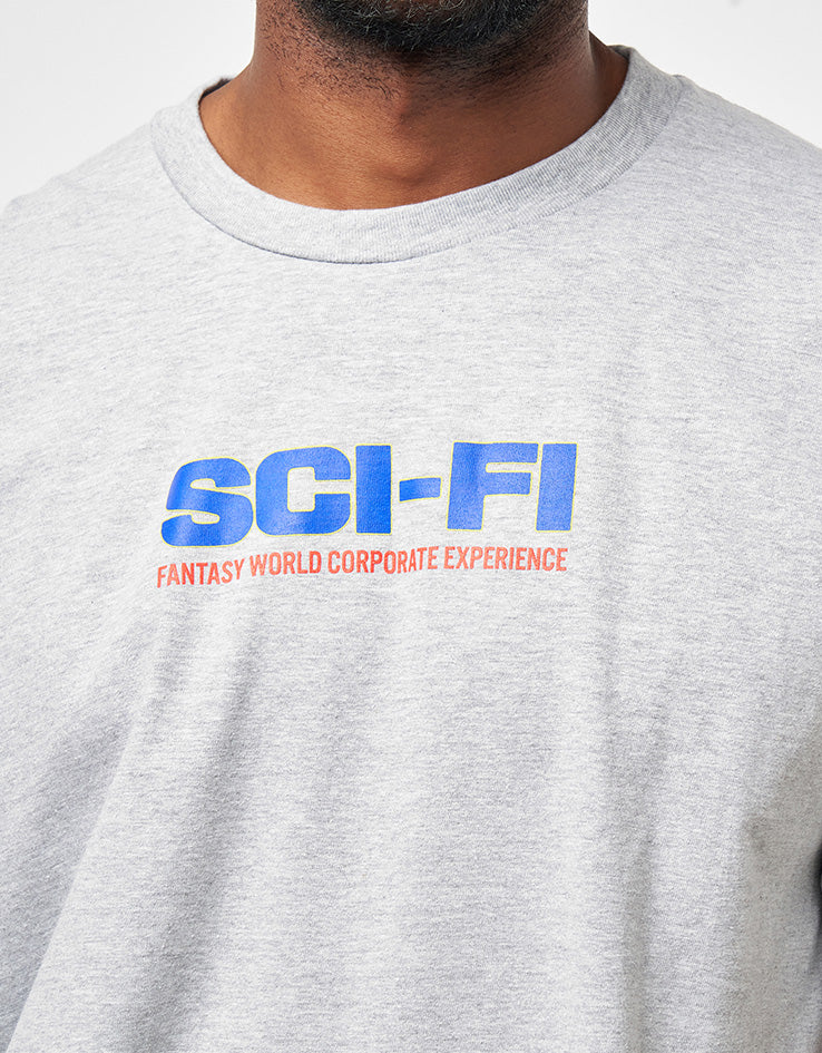 Sci-Fi Fantasy Fantasy World T-Shirt - Heather Grey