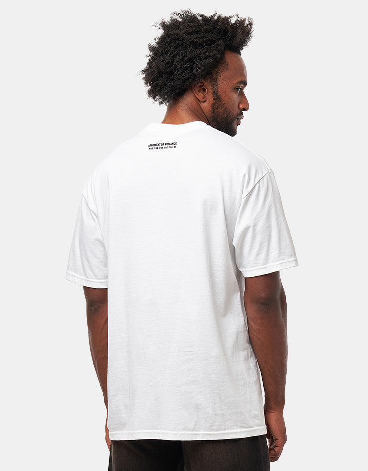 Sci-Fi Fantasy A Moment Of Romance T-Shirt - White