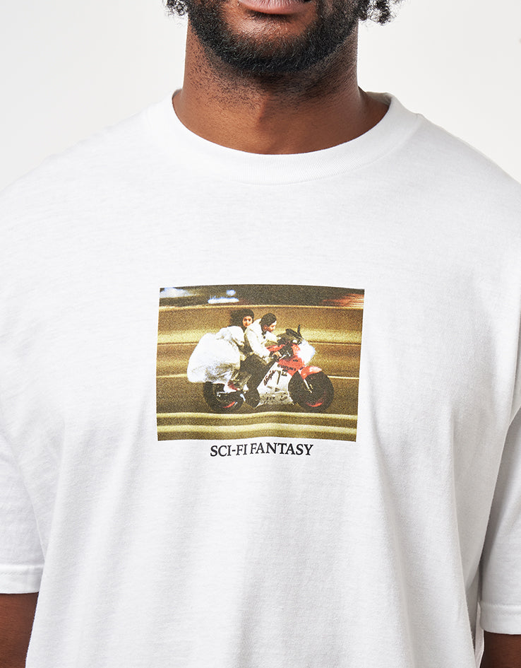 Sci-Fi Fantasy A Moment Of Romance T-Shirt - White