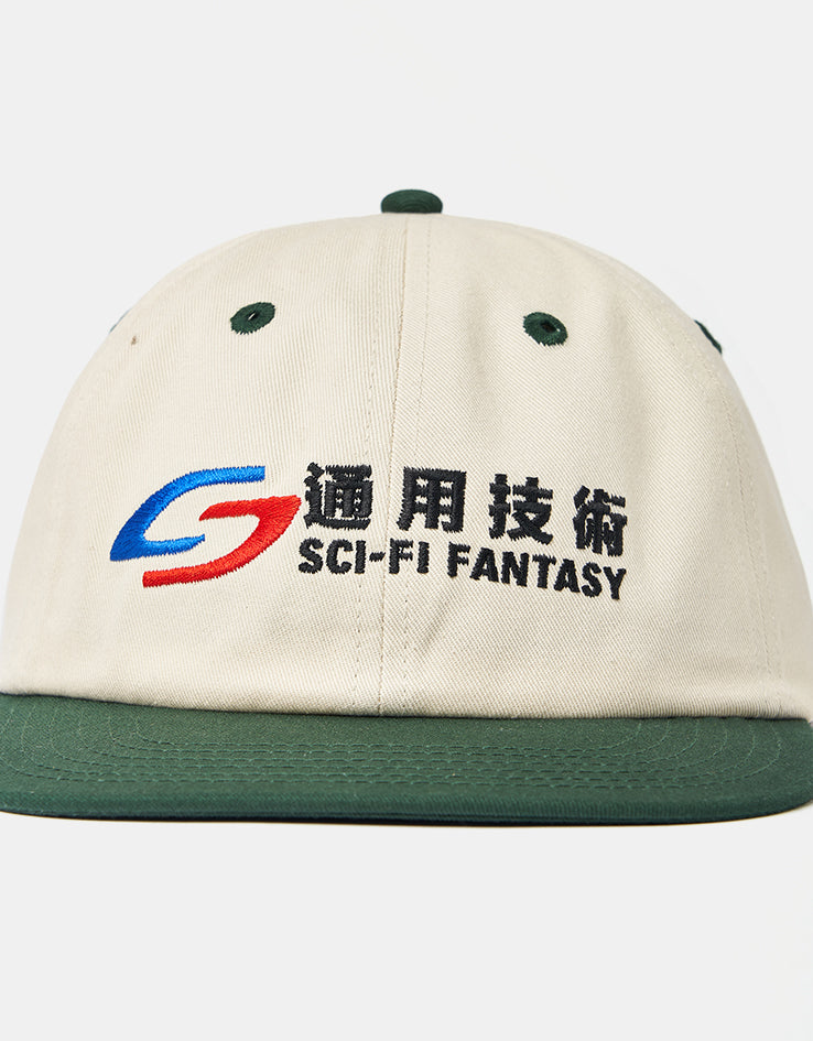 Sci-Fi Fantasy Transit Cap - Tan/Forest