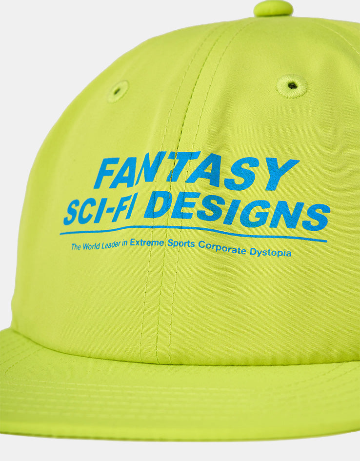 Sci-Fi Fantasy Extreme Design Cap - Lime