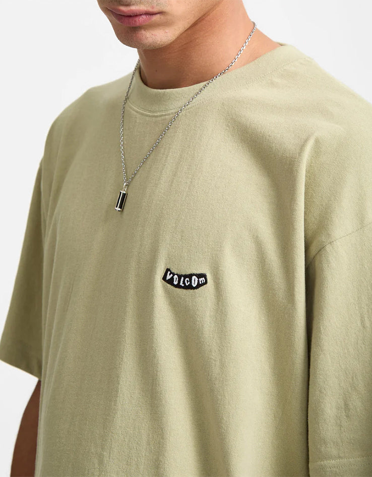 Volcom Pistol Stone T-Shirt - Green Tea