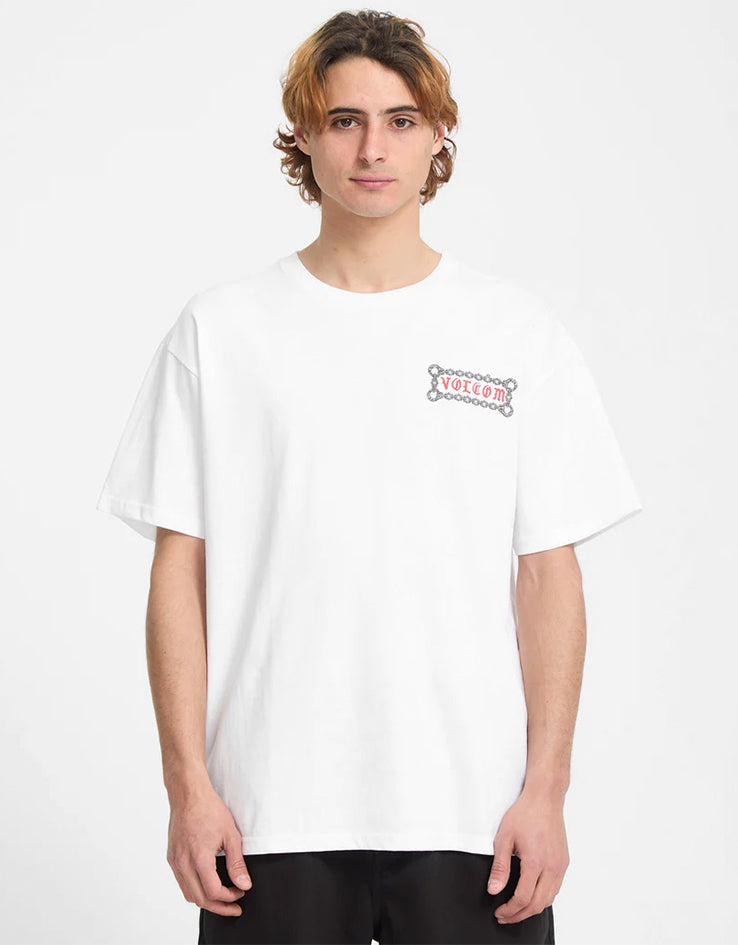 Volcom x Daniel Shepard Unlocked T-Shirt - White