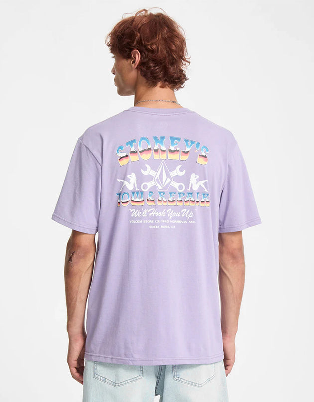 Volcom Stoneys T-Shirt - Purple Ash