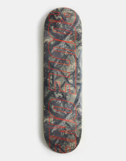 Route One Camo Green Skateboard Deck - 8.25"