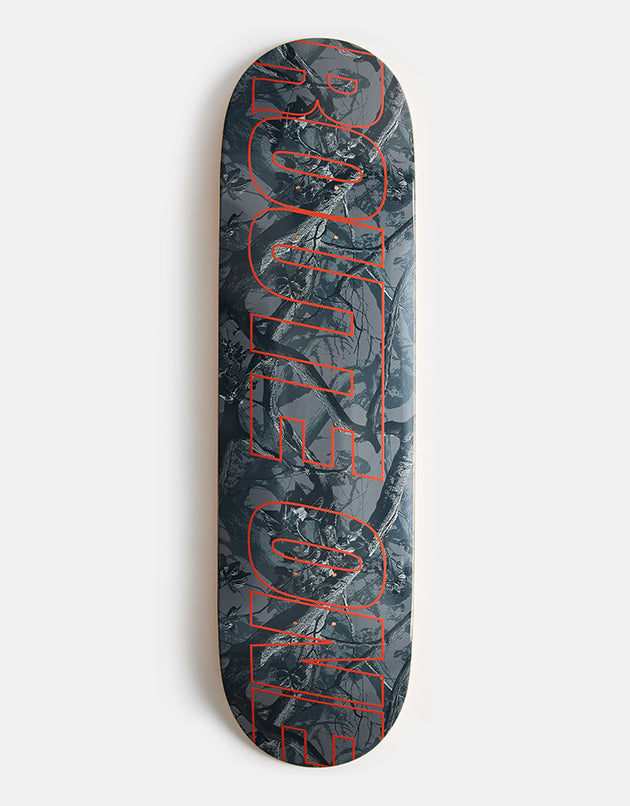 Route One Camo Black Skateboard Deck - 8.5"