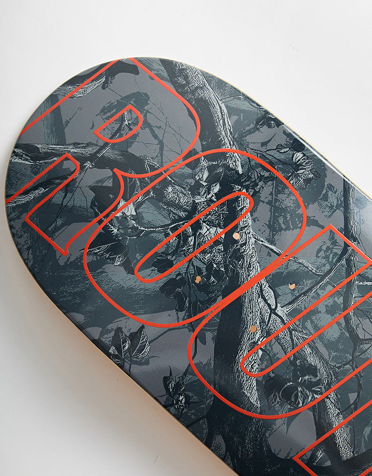Route One Camo Black Skateboard Deck - 8.5"