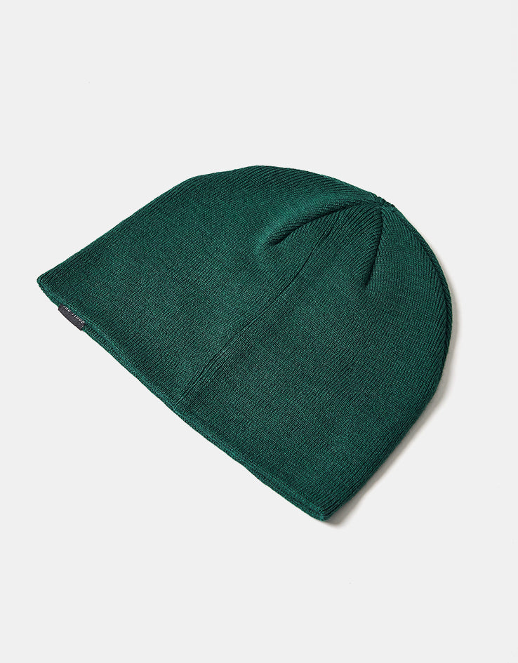 Route One Cuffless Beanie - Forest Green