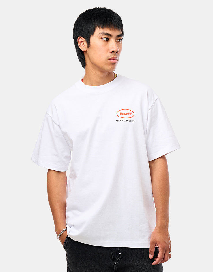 HUF After Midnight T-Shirt - White