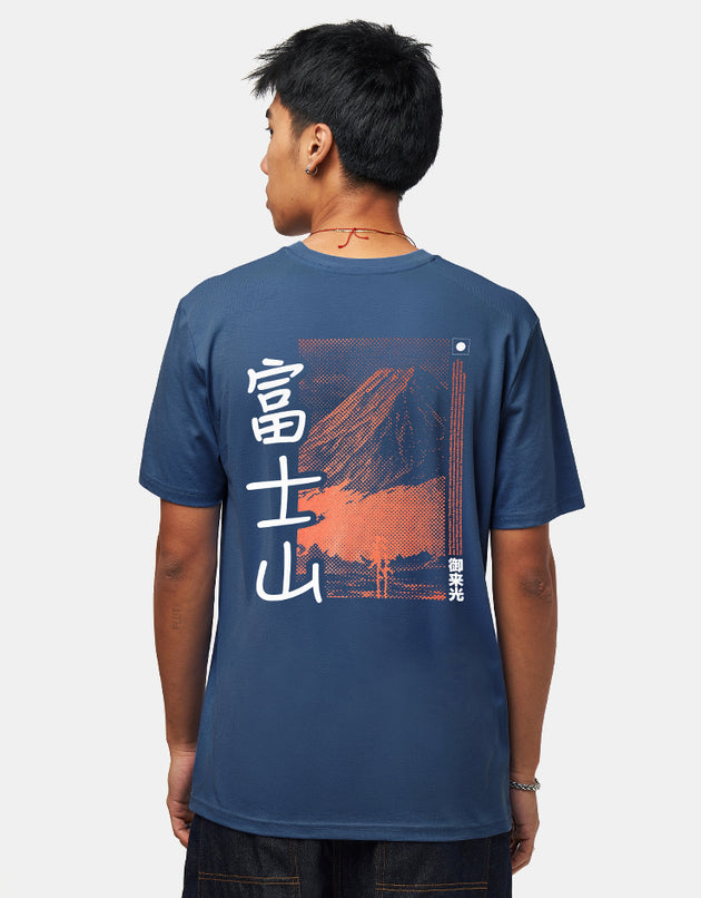 Route One Goraiko Organic T-Shirt - Deep Teal