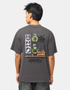 Route One Nature Organic T-Shirt - Anthracite