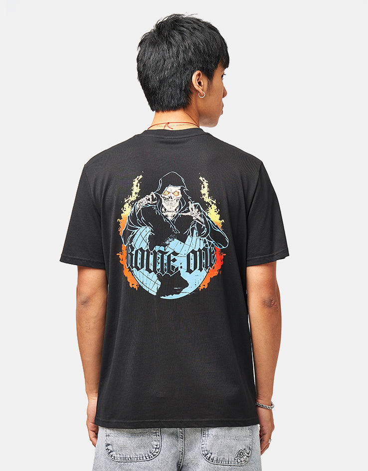 Route One Reaper II Organic T-Shirt - Black