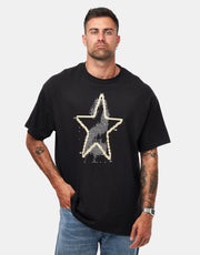 Quasi 2 Star T-Shirt - Black
