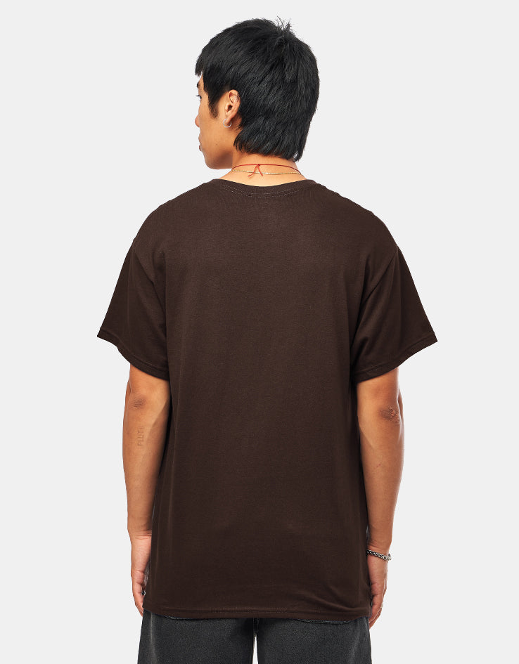 Toy Machine Tm Sect Eye T-Shirt - Brown