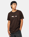 Toy Machine Tm Sect Eye T-Shirt - Brown