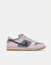 Nike SB Dunk Low Pro Skate Shoes - Mineral Slate/ Dark Raisin / Particle Rose