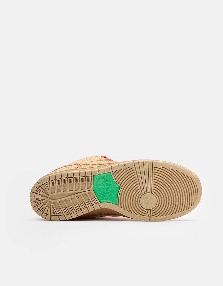 Nike SB 'Som Tum' Dunk Low Pro Skate Shoes - Canvas/Vachetta Tan-Parachute Beige