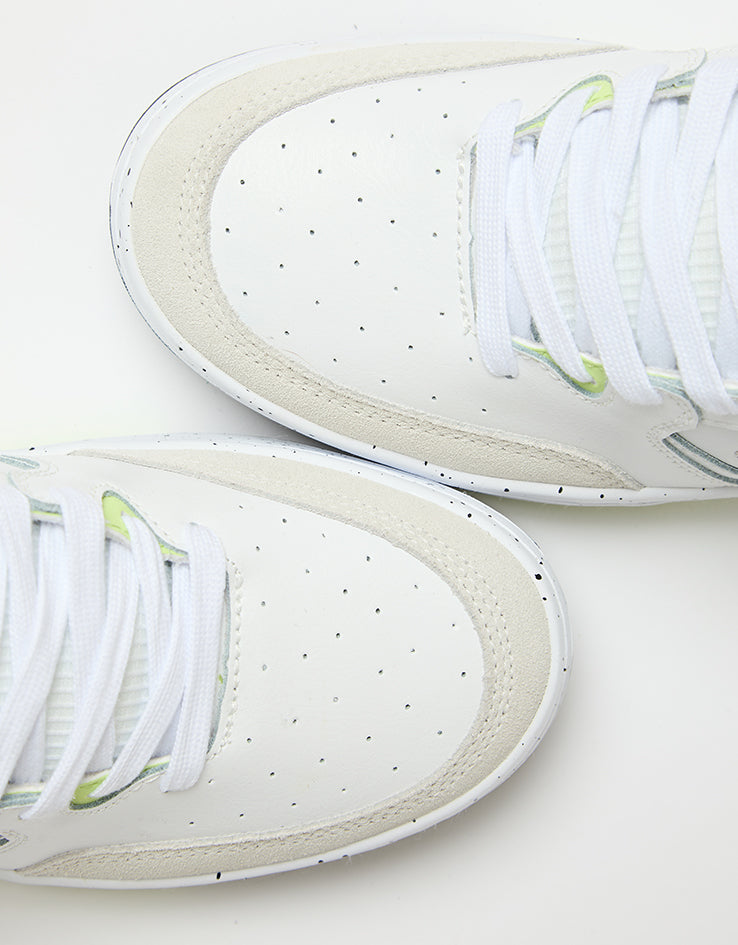 etnies Loot Skate Shoes - White/Black/Green