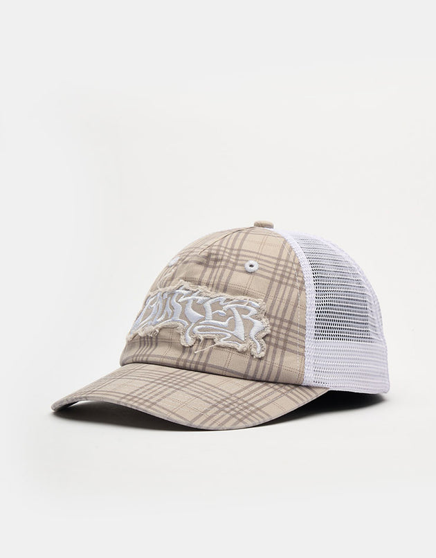 Butter Goods Drummer Trucker Cap - Plaid