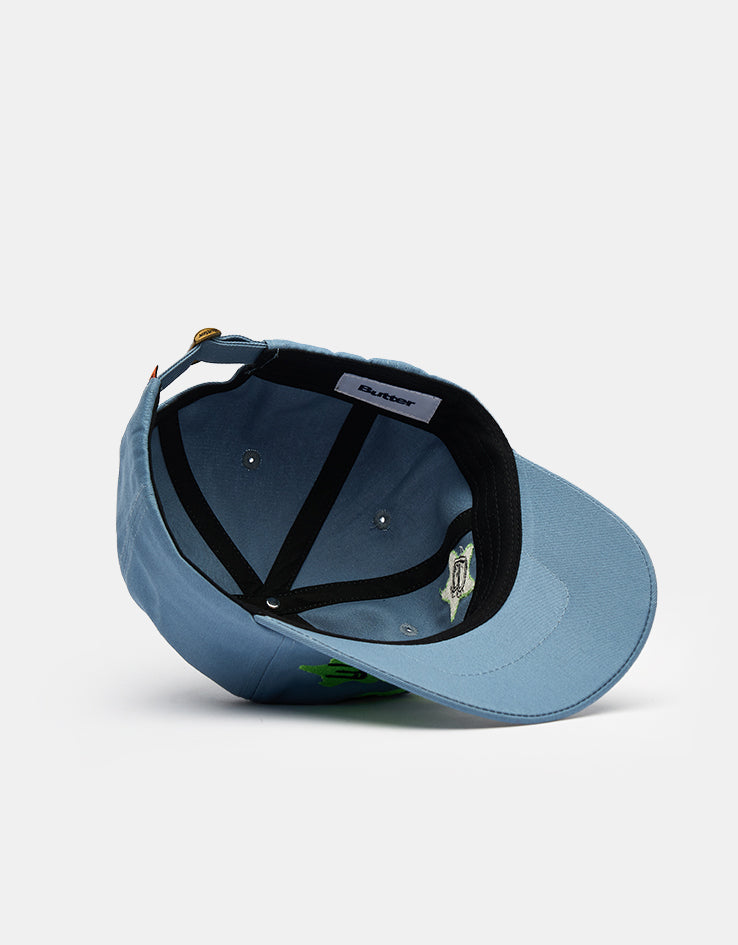 Butter Goods Stars 6 Panel Cap - Pacific