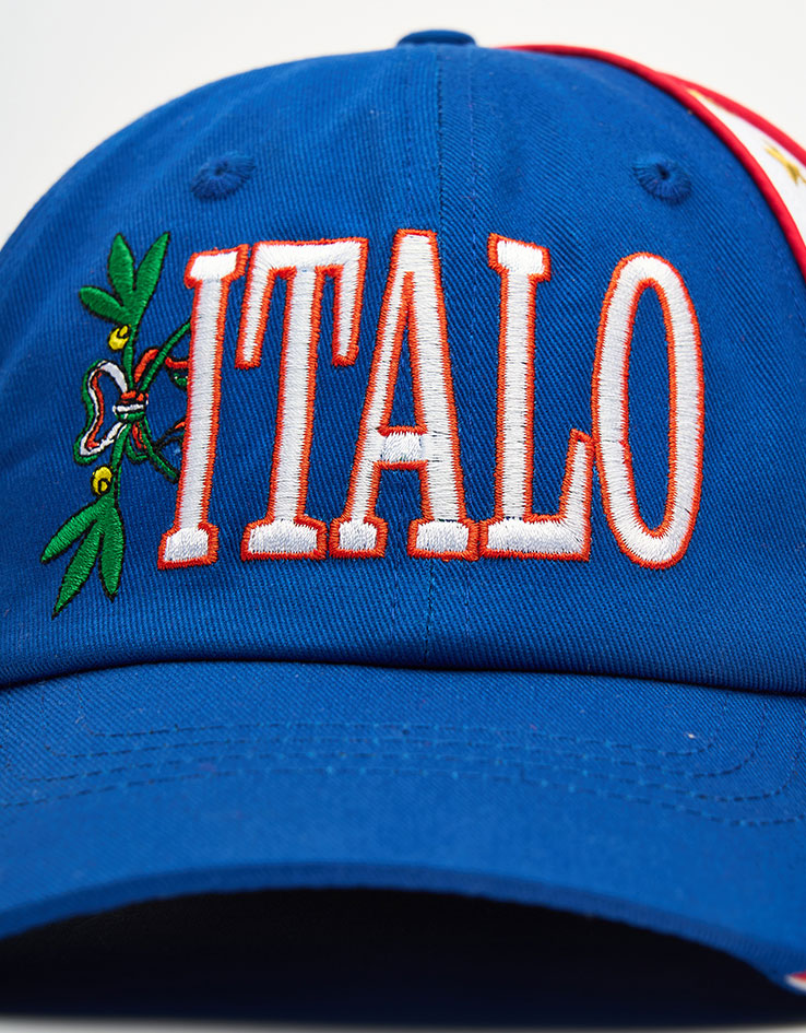 Butter Goods Italo 6 Panel Cap - Blue