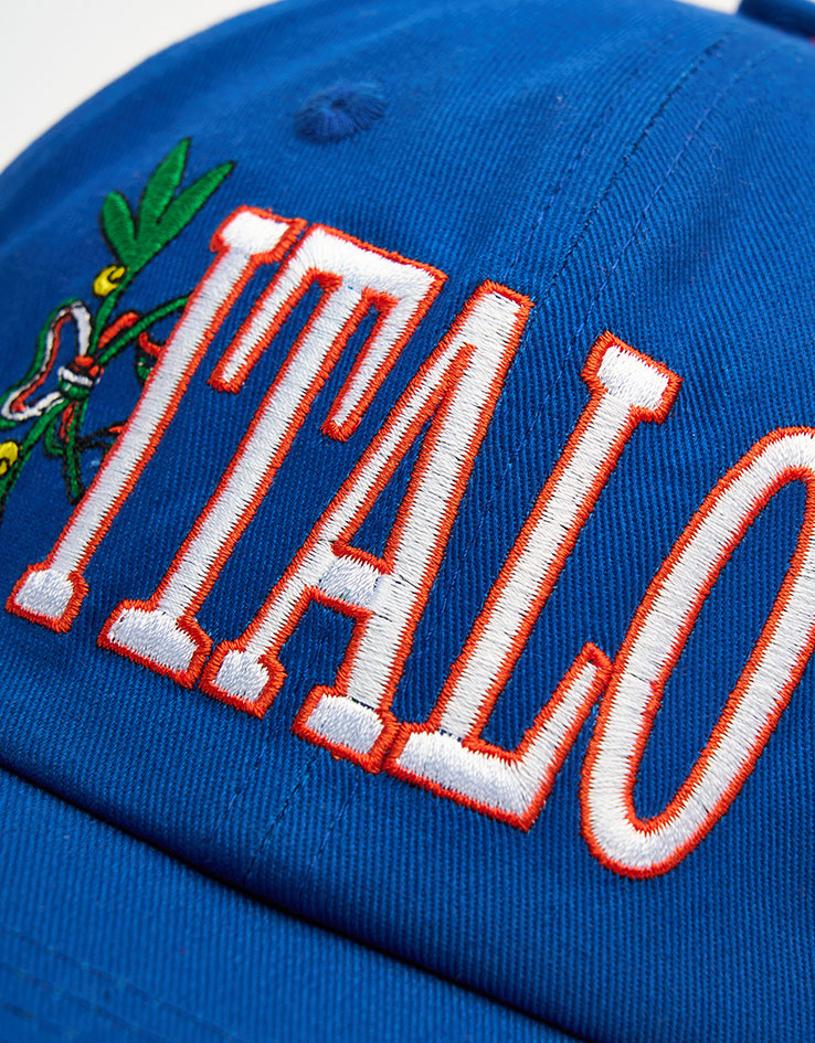 Butter Goods Italo 6 Panel Cap - Blue