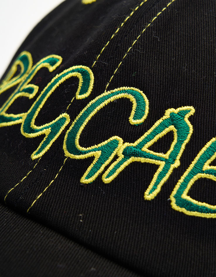 Butter Goods Dub 6 Panel Cap - Black/Green