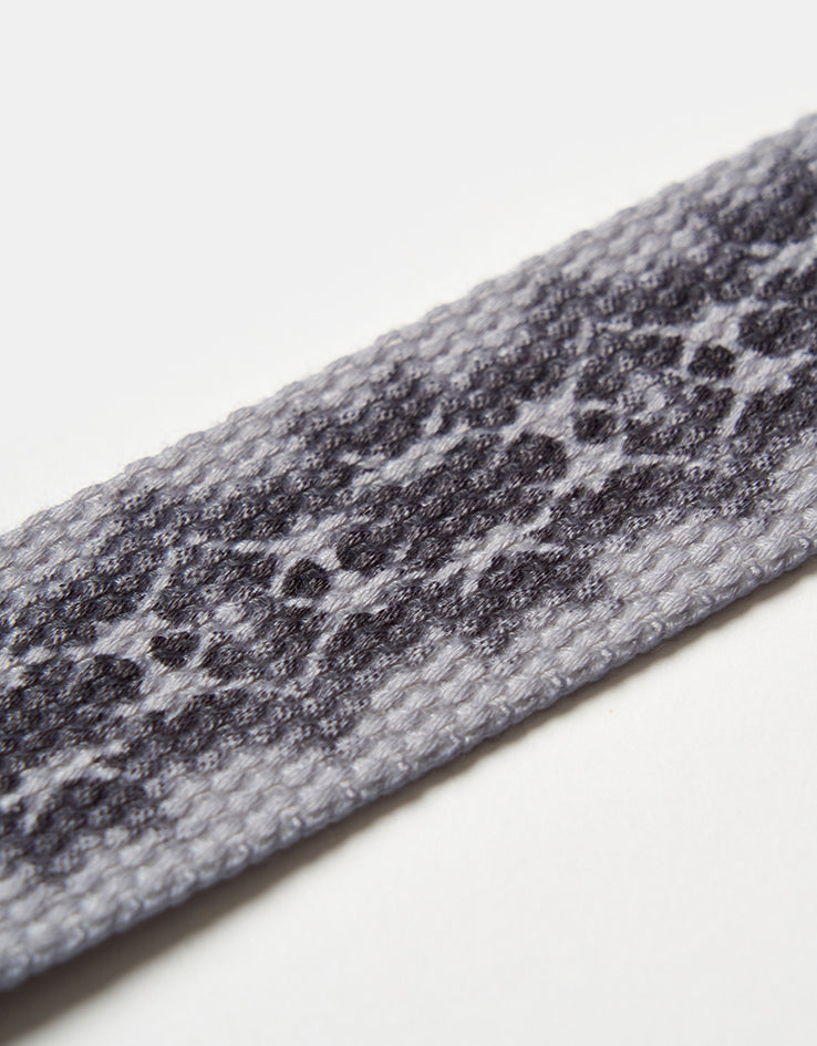 Butter Goods Logo Woven Web Belt - Grey