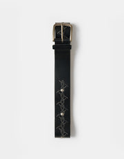 Butter Goods Barbed Wire Studded Belt - Black