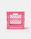 Butter Goods Collapsible Record Crate - Pink
