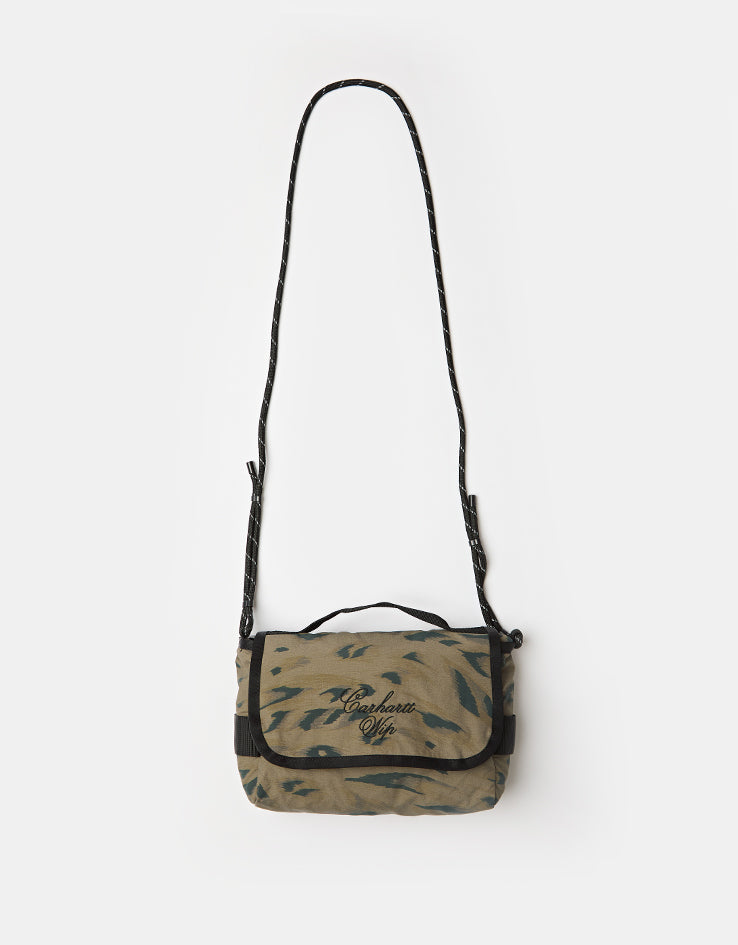 Carhartt WIP Travon Shoulder Bag - Duck Feather Print/Cypress/Black