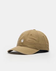 Carhartt WIP Madison Logo Cap - Leather/White