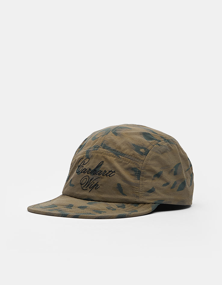 Carhartt WIP Travon Cap - Duck Feather Print/Cypress/Black