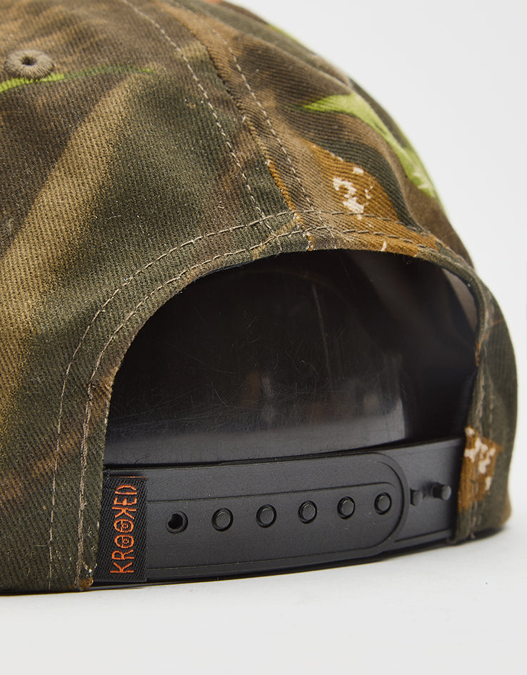 Krooked Eyes Camo Cap - Real Tree Camo
