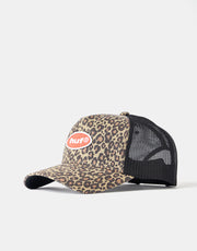 HUF Safari Trucker Cap - Leopard