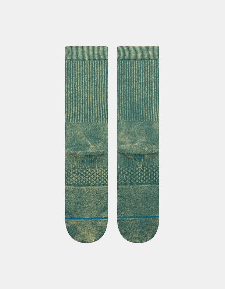 Stance Icon Dyed Crew Socks - Teal