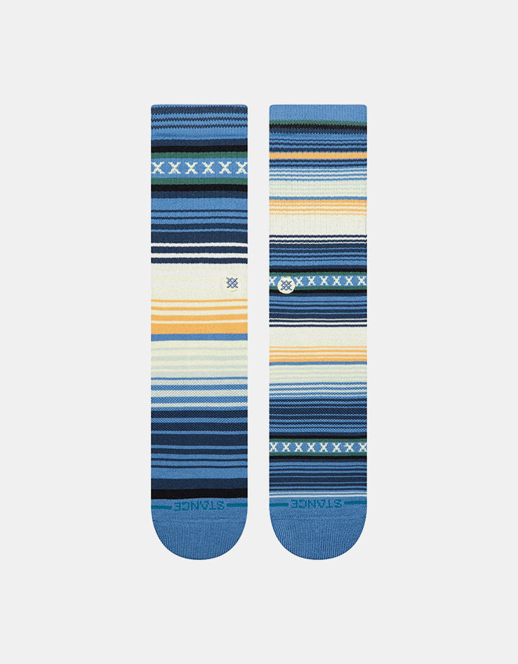 Stance Curren St Crew Socks - Capri Blue