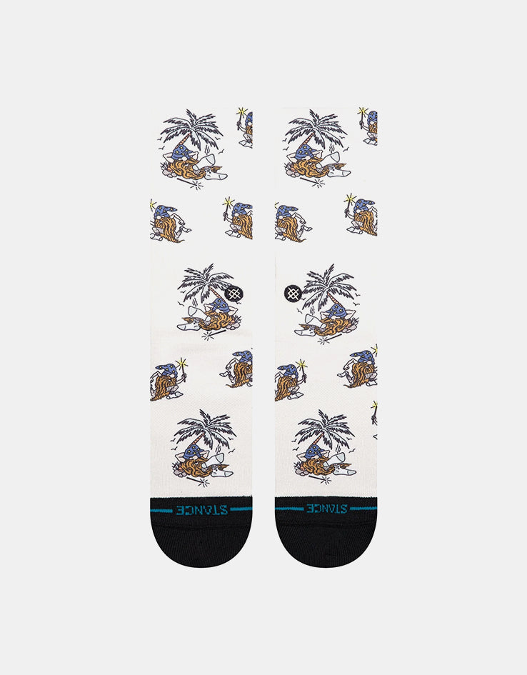 Stance Castaway Crew Socks - Canvas