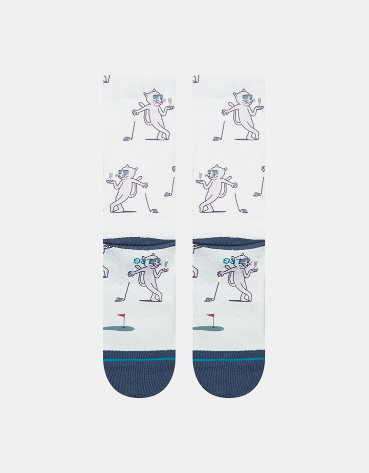 Stance Players Club Crew Socks - Green