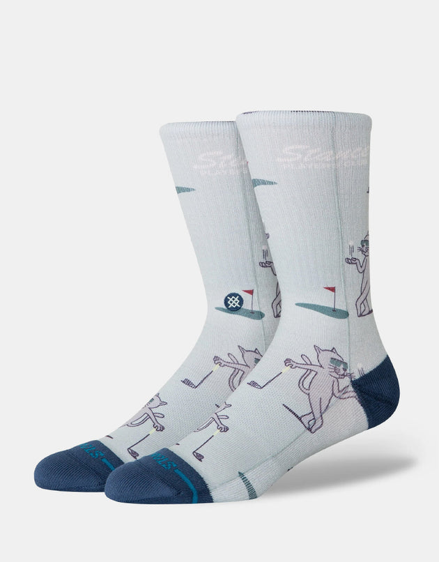 Stance Players Club Crew Socks - Green