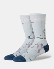 Stance Players Club Crew Socks - Green