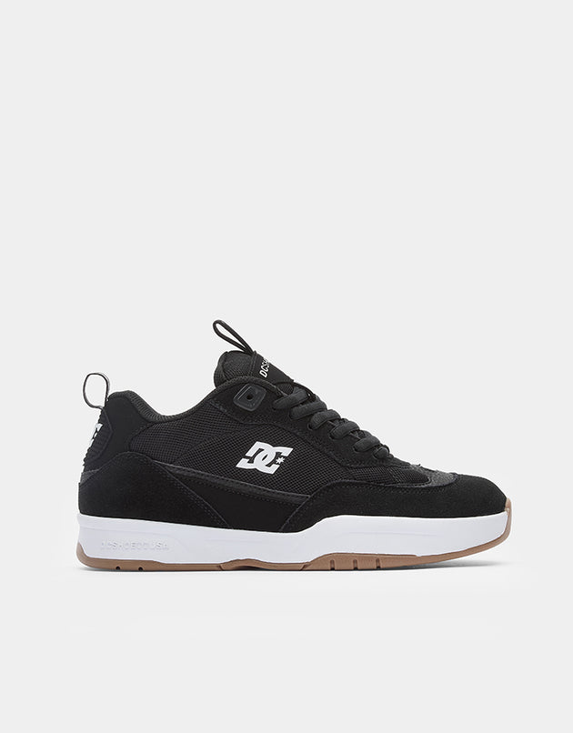 DC JS2 Skate Shoes - Black/White/Gum