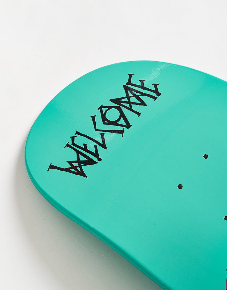 Welcome Sloth on Popsicle Skateboard Deck - 8.5"