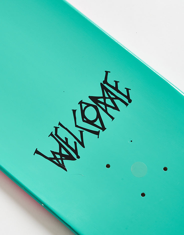 Welcome Sloth on Popsicle Skateboard Deck - 8.5"