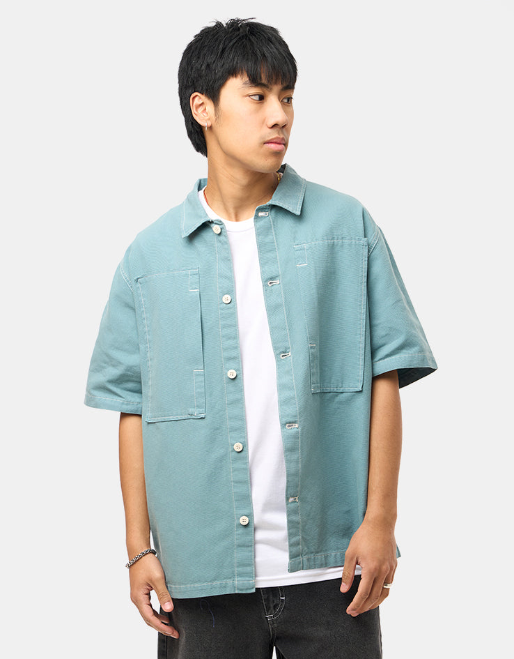 Stan Ray Painter S/S Shirt - Brittany Blue Canvas