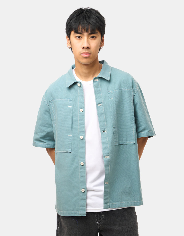 Stan Ray Painter S/S Shirt - Brittany Blue Canvas