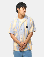 Stan Ray Tour S/S Shirt - Blue/Yellow Stripe