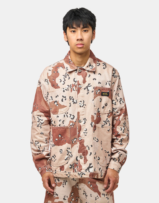 Stan Ray Coverall Jacket - Choc Chip Camo