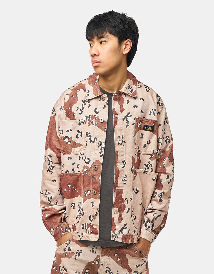Stan Ray Coverall Jacket - Choc Chip Camo