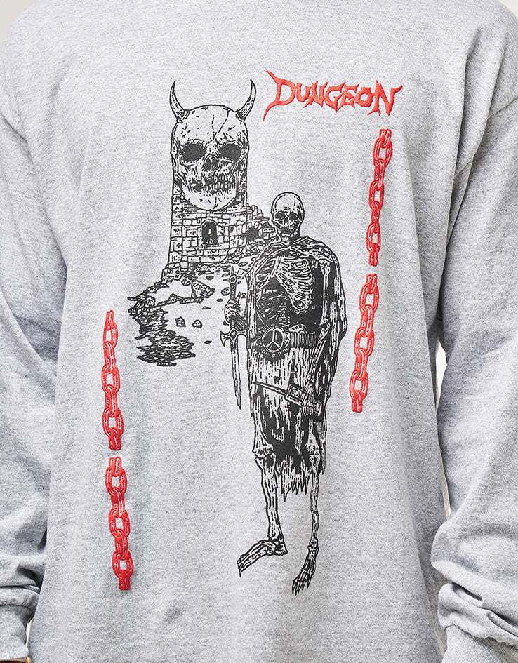 Dungeon Tyranny L/S T-Shirt - Grey